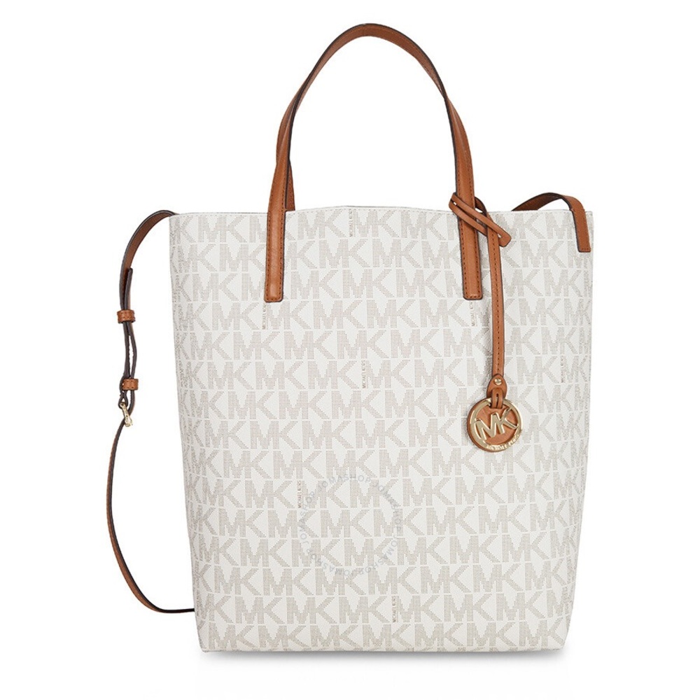 Women's Large Hayley Canvas Leather Shoulder Tote gently used